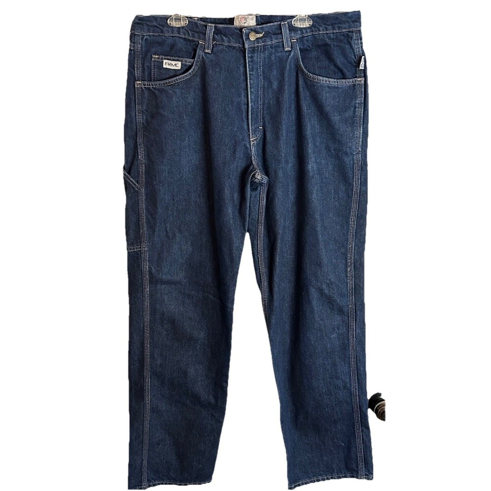 TYNDALE FR Jeans Flame Resistant Heavy Blue Denim CAT2 Men’s 36” x 32” Made USA